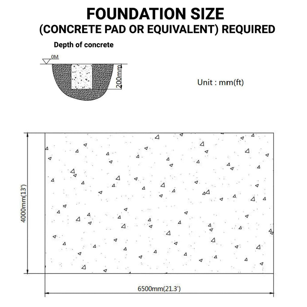 12' x 20' Metal Shed Carport with 8' Enclosed Sidewalls, TMG-MSC1220F