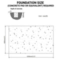 12' x 20' Metal Shed Carport with 8' Enclosed Sidewalls, TMG-MSC1220F