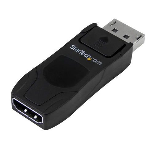 Star Tech DisplayPort to HDMI Adapter - 4K 30Hz Compact DP 1.2 to HDMI 1.4 Video Converter - DP++ to HDMI Monitor/TV - Passive DP to HDMI Cable Adapter - Latching DP Connector