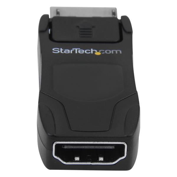 Star Tech DisplayPort to HDMI Adapter - 4K 30Hz Compact DP 1.2 to HDMI 1.4 Video Converter - DP++ to HDMI Monitor/TV - Passive DP to HDMI Cable Adapter - Latching DP Connector
