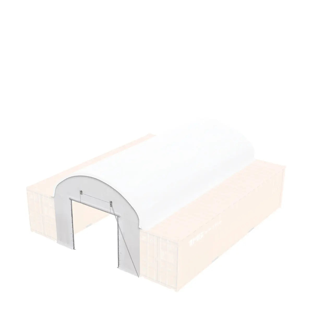 Front End Wall Kit, Compatible with TMG-ST2041CV and TMG-ST2021CE installed with high cube container (9'6"), TMG-ST20FW9V
