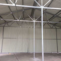 30' x 50' Metal Garage Shed – Steel Building with 11' Clearance High Front Doors, Side Entry Door, 16 GA Steel Structure TMG-MS3050