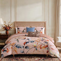 Bebejan Peachy Dogwood 5 Piece Reversible Comforter Set