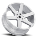 Coda Brushed Face Silver