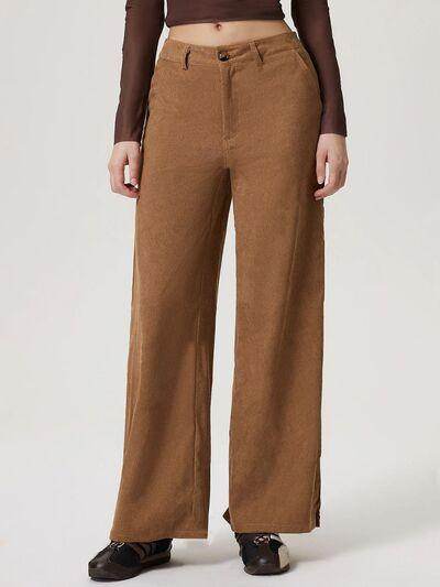 Stylish Wide Leg Pants with Pockets for Comfortable Wear