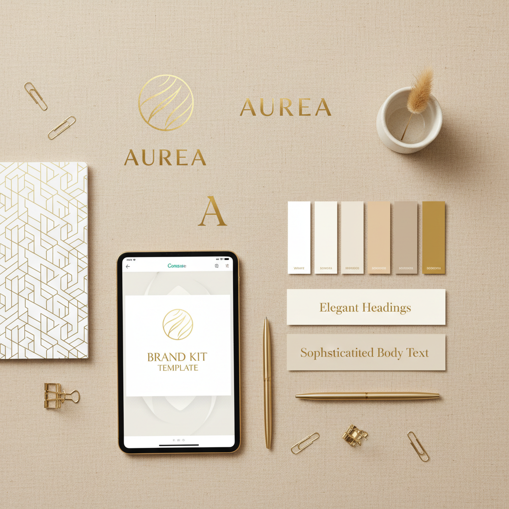 Canva Brand Kit Template — Complete Brand Identity for Small Businesses