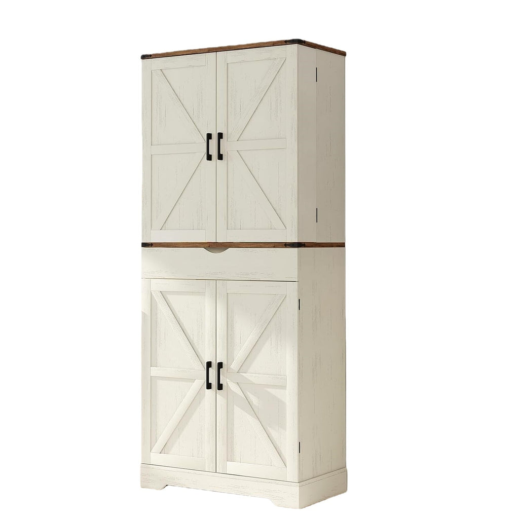 72'' Tall Kitchen Storage Pantry Cabinet -Yanosaku